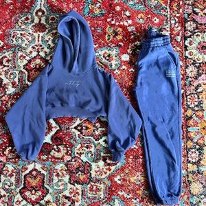 Vitality Blue Hoodie and Joggers Set